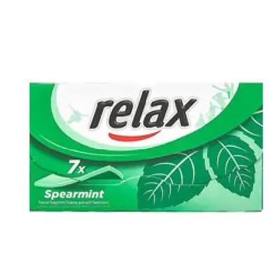 Relax Chewing Gum Spearmint 13.5g